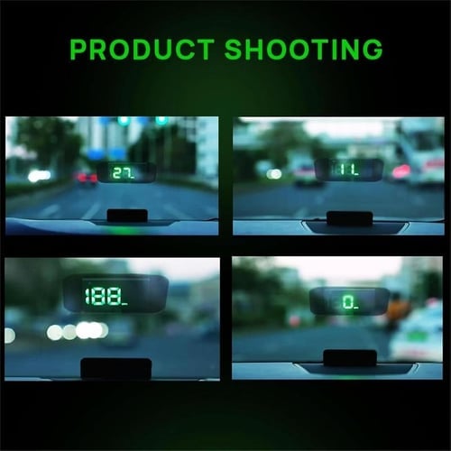 đ Head-Up Display Car GPS Digital Speedometer