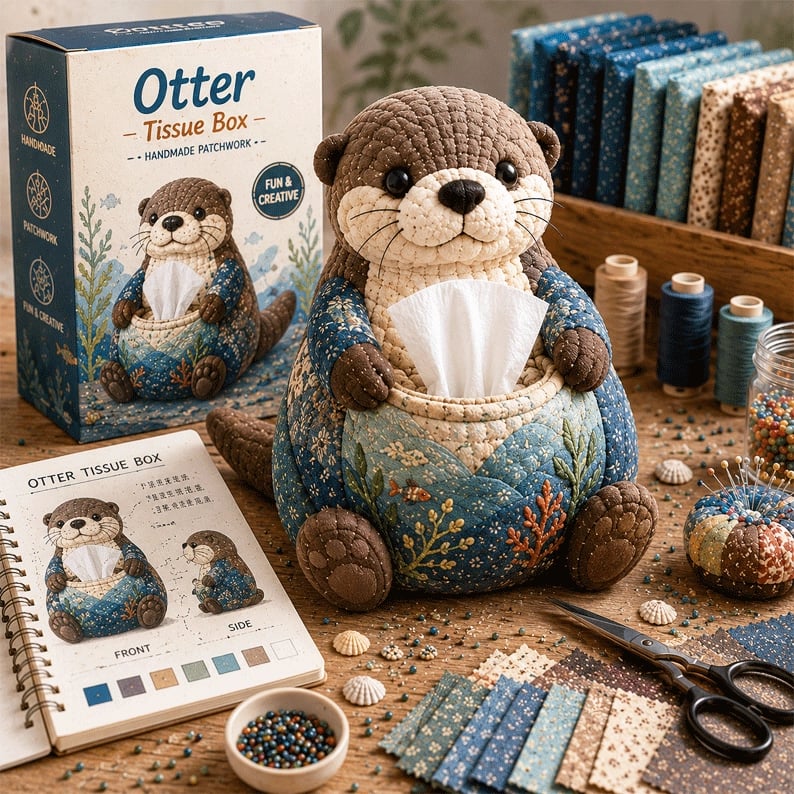 π Crafty Critters DIY Tissue Box Kit β Fun Animal & Ocean Friends!