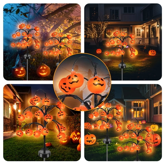 Halloween Solar Pumpkin Lights