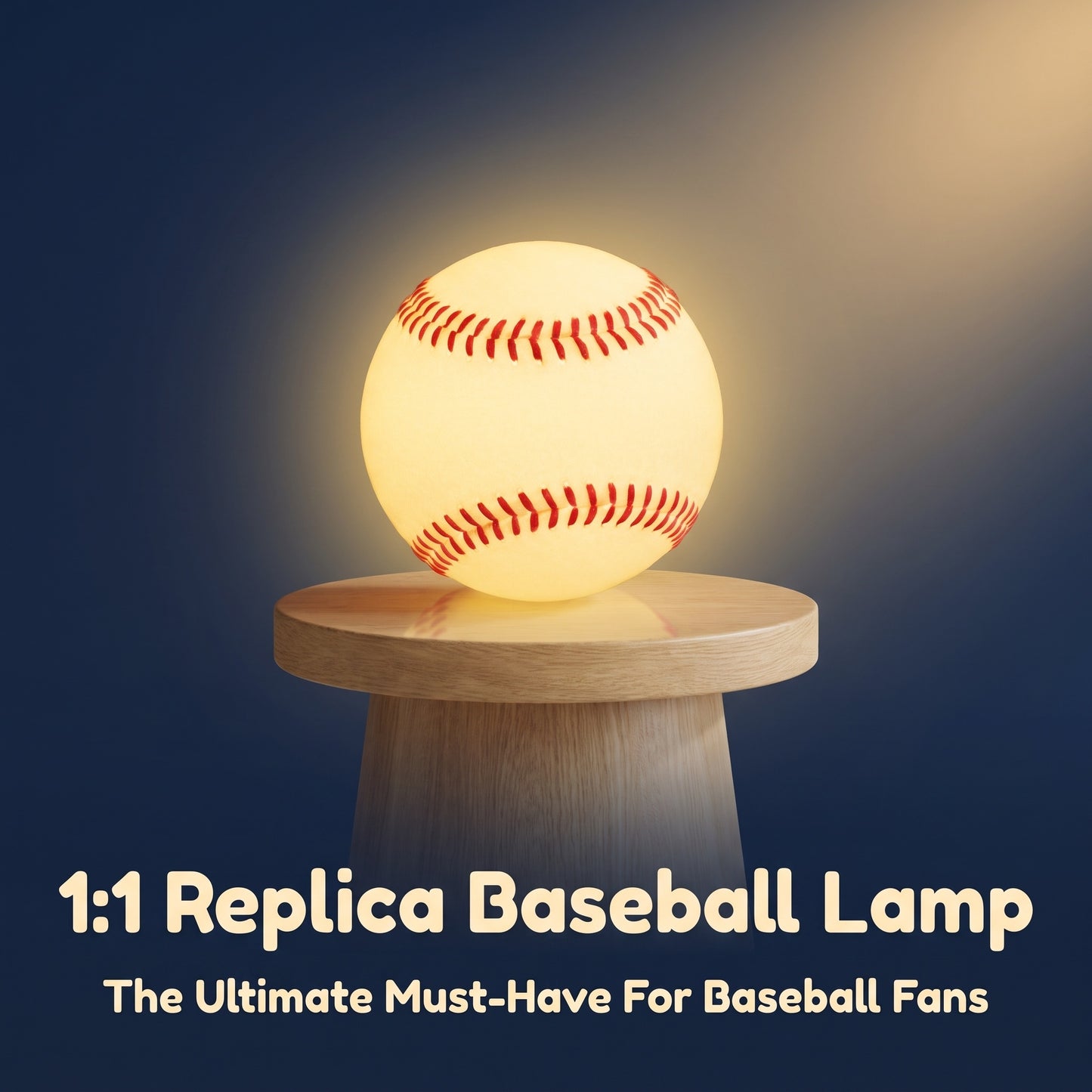 Baseball Glow Night Light – The Ultimate Fan Must-Have Decor