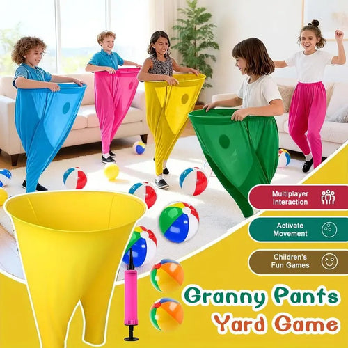 Granny Pants - Party Game Set with Bouncy Balls