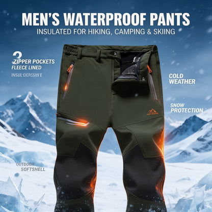 Men's Waterproof Pants Insulated