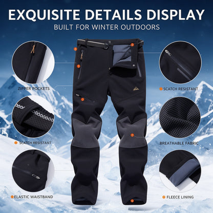 Men's Waterproof Pants Insulated