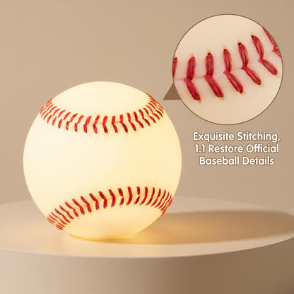 Baseball Glow Night Light – The Ultimate Fan Must-Have Decor