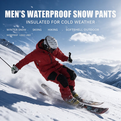 Men's Waterproof Pants Insulated