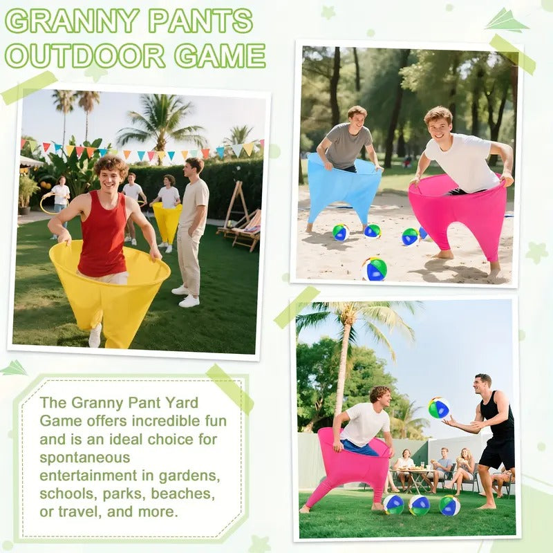 Granny Pants - Party Game Set with Bouncy Balls