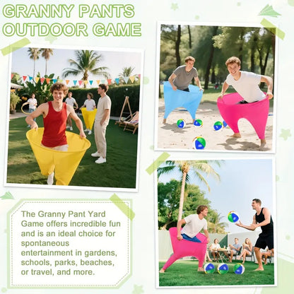 Granny Pants - Party Game Set with Bouncy Balls