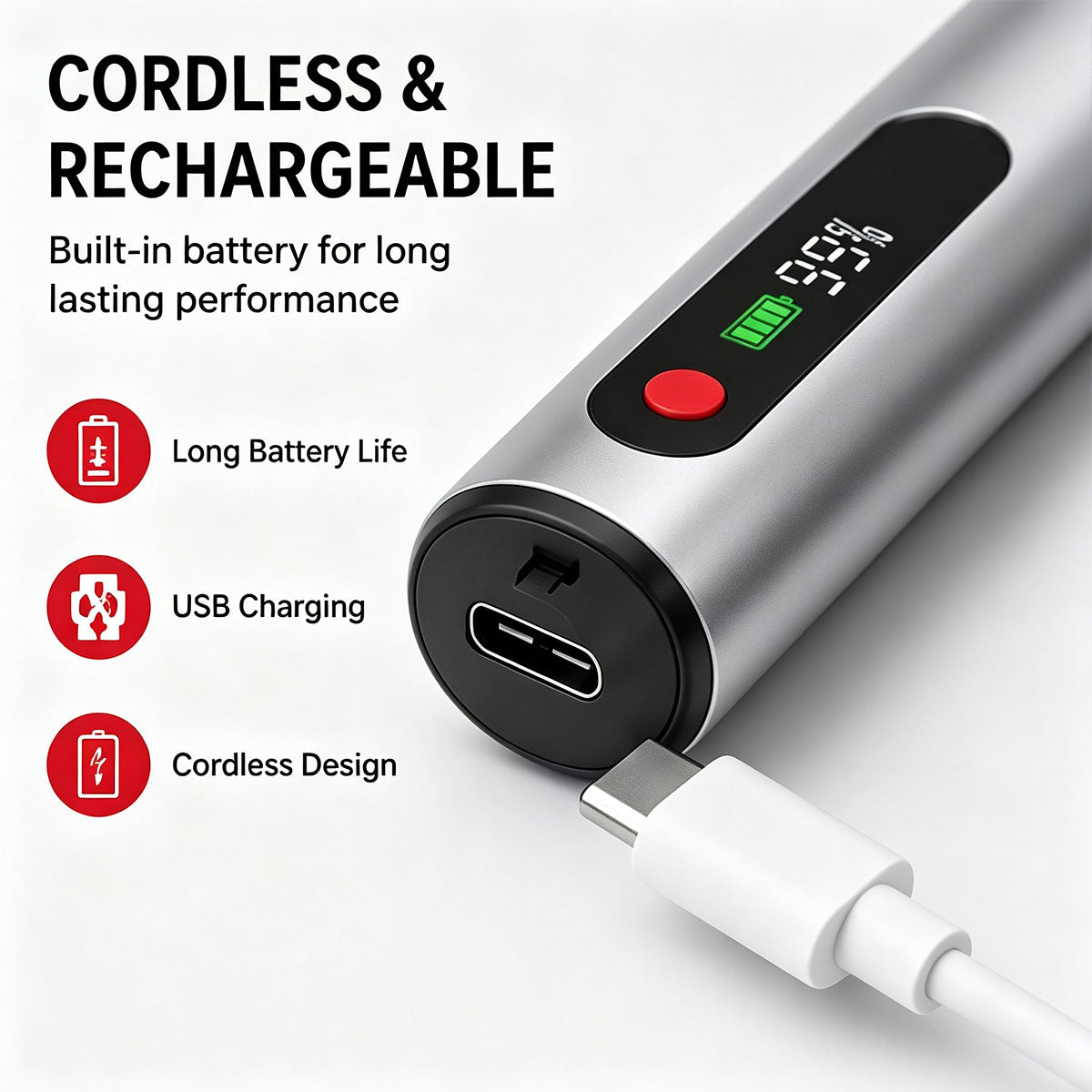Ultimate Cordless Engraving Pen - Engrave 60+ Surfaces - 30 Bits & Mastery Guide