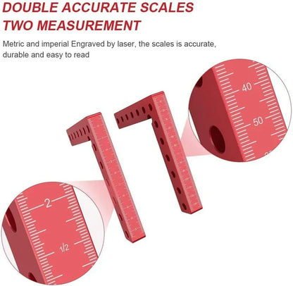 Mroace 90 Degree Aluminum Corner Clamps