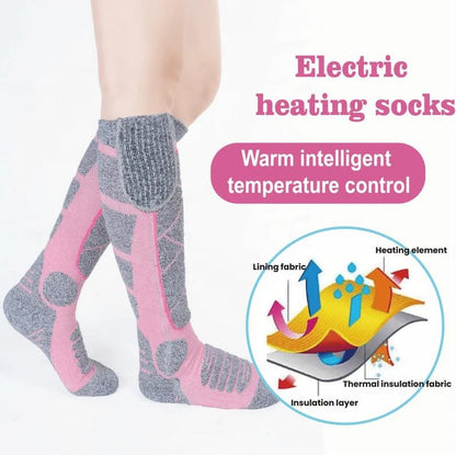 🎁Christmas offer: 50% discount🎅 Washable, rechargeable heated socks for women and men
