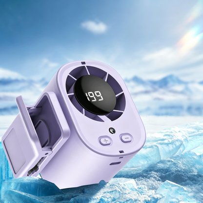 2026 Semiconductor Cooling Car Fan – 100 Speeds, 360° Rotation, 20Hr Battery