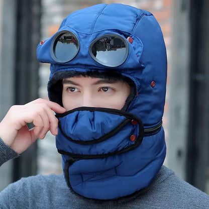 🔥Last Day 49% OFF🎁Winter 4 in 1 Windproof Warm Hat Detachable Mask Neckband