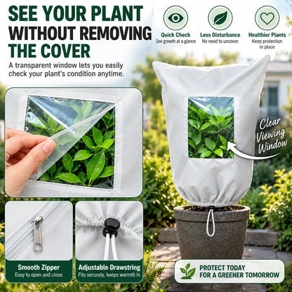 🌿 Winter Garden Must Have | Reusable Frost Protection Covers for Plants, Shrubs & Young Trees ❄️