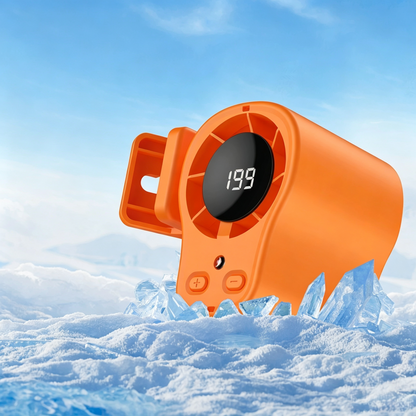 2026 Semiconductor Cooling Car Fan – 100 Speeds, 360° Rotation, 20Hr Battery
