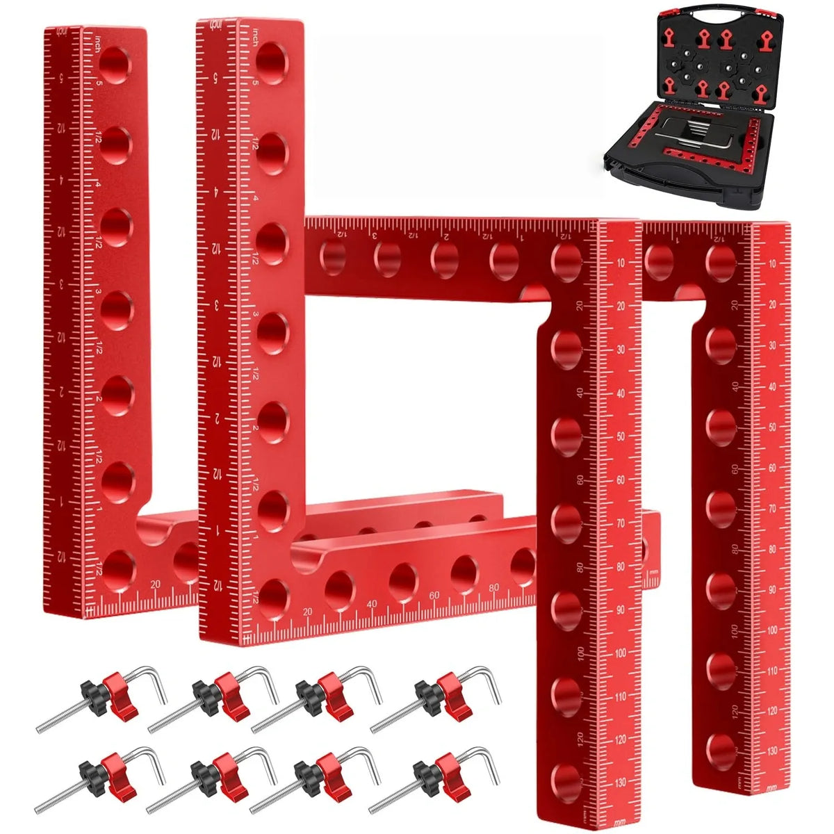Mroace 90 Degree Aluminum Corner Clamps