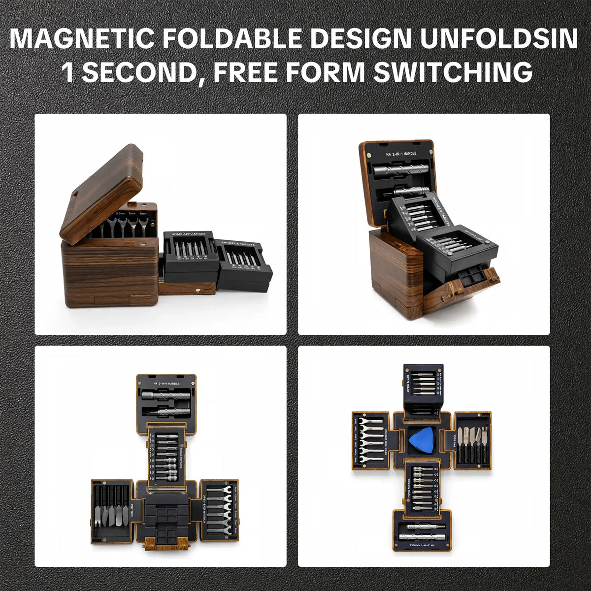 55-In-1 Magnetic Screwdriver Set