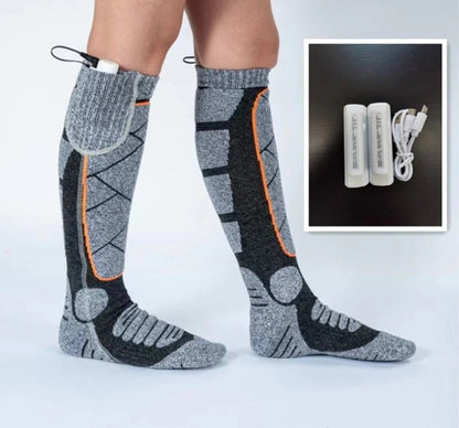 🎁Christmas offer: 50% discount🎅 Washable, rechargeable heated socks for women and men