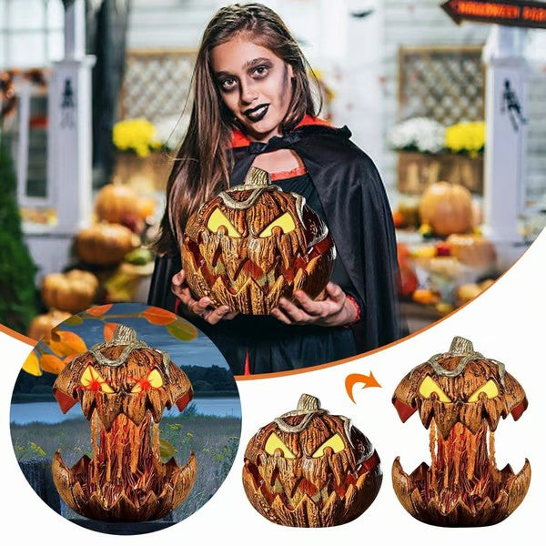 🎃 Halloween Scary Pumpkin With Lights and Scream