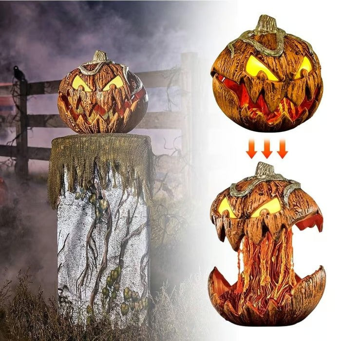 🎃 Halloween Scary Pumpkin With Lights and Scream