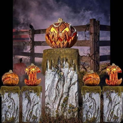 🎃 Halloween Scary Pumpkin With Lights and Scream