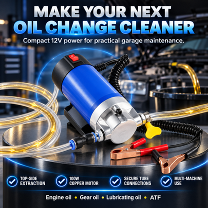 12V 100W Efficient Powerful Self-Priming Oil Pump