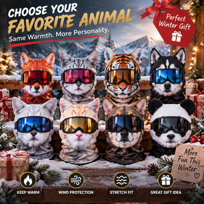 🦊 50% OFF Animal Face Ski Mask – The Funniest Winter Balaclava Everyone Will Ask About