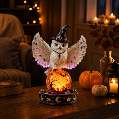 👻 Halloween Crystal Ball Lamp