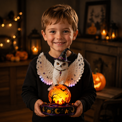 👻 Halloween Crystal Ball Lamp