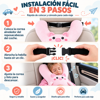 Almohada Infantil de Viaje ViaMimo