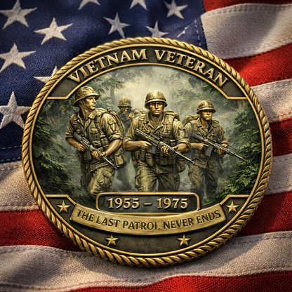 🏆Flash Sale 50% OFF - Vietnam War Veterans Commemorative Coin (1955–1975)