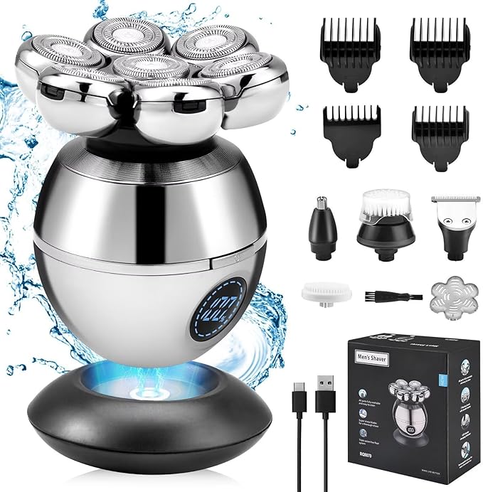 Upgrade 5 in 1 Head Shavers for Men