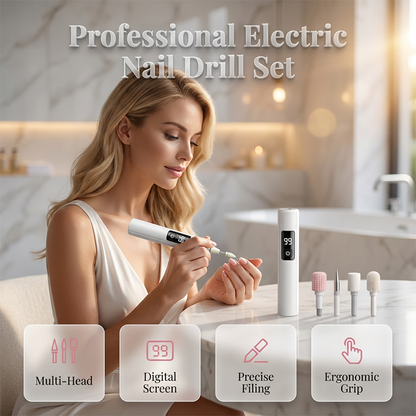Professional Electric Nail Polisher Set