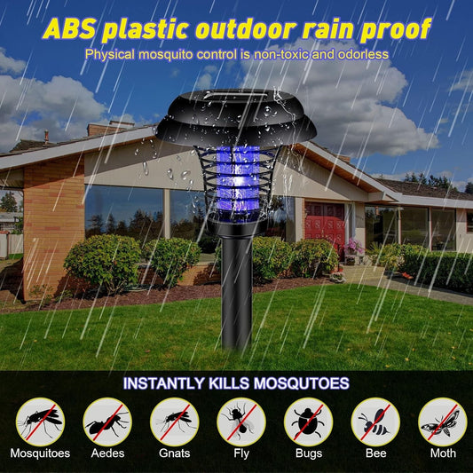 Solar-Powered Mosquito Killer Lamp
