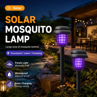 Solar-Powered Mosquito Killer Lamp