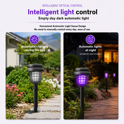 Solar-Powered Mosquito Killer Lamp