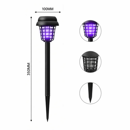 Solar-Powered Mosquito Killer Lamp