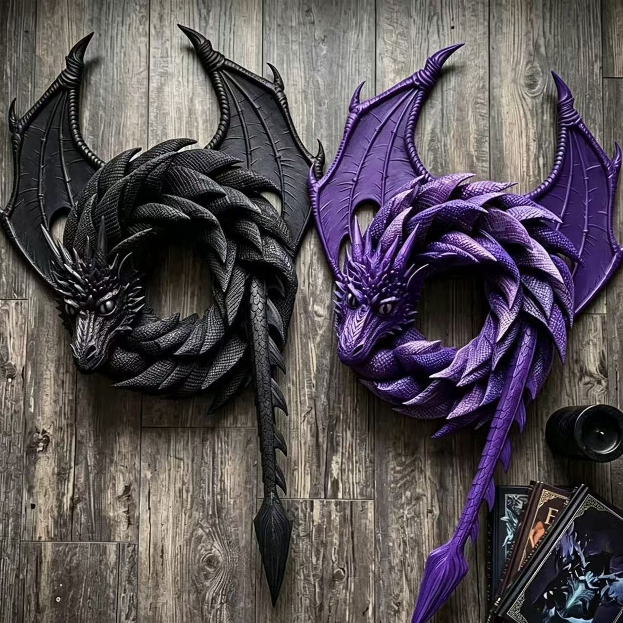 🐉Handmade Dragon Wreath