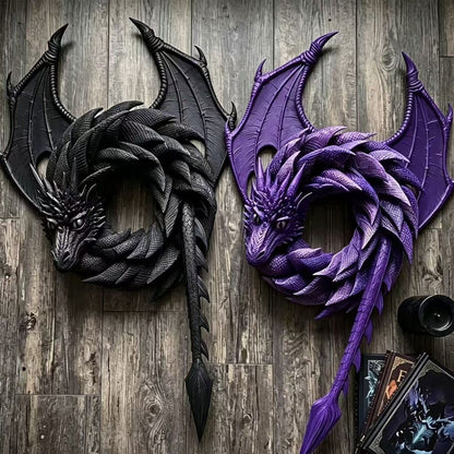🐉Handmade Dragon Wreath