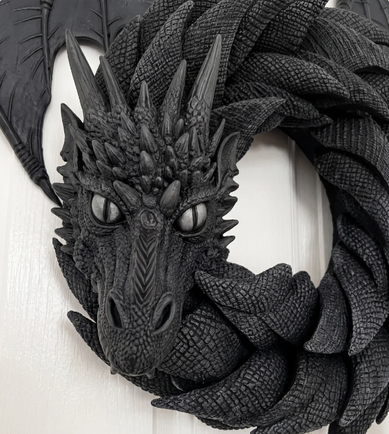 🐉Handmade Dragon Wreath