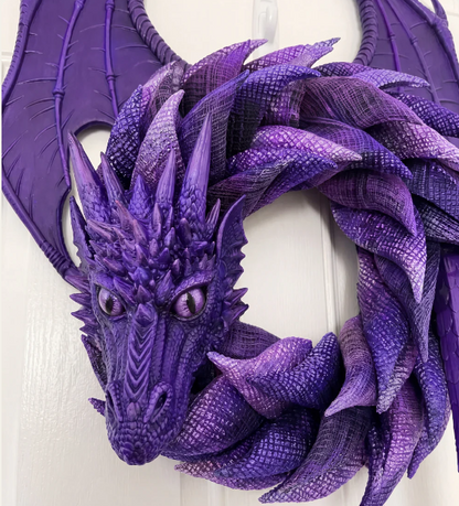 🐉Handmade Dragon Wreath