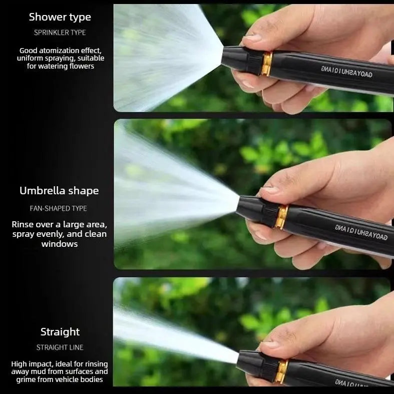 🔫High-pressure Car Wash Water Gun with Booster Nozzle