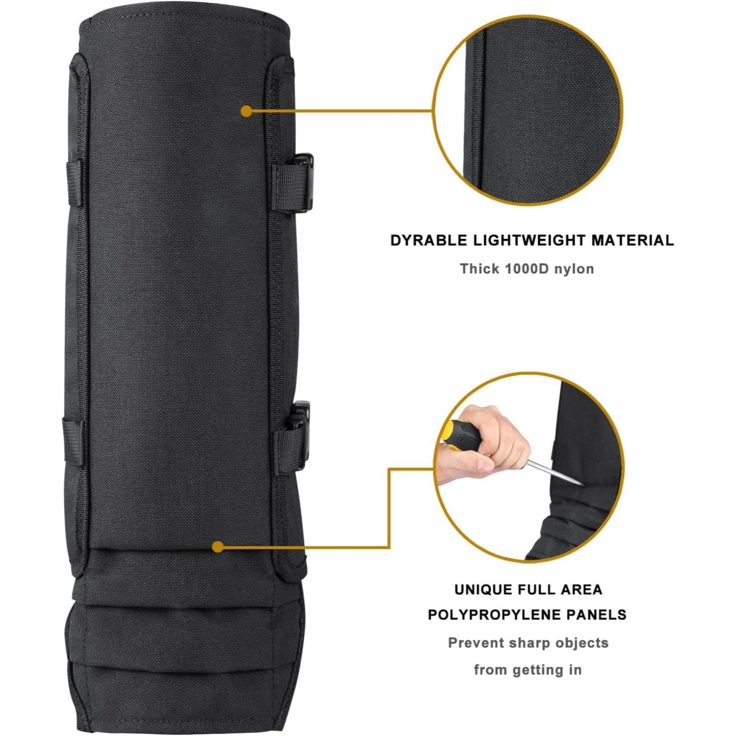 Unisex Adjustable Outdoor Snake-Resistant Leg Gaiters