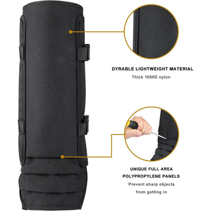 Unisex Adjustable Outdoor Snake-Resistant Leg Gaiters