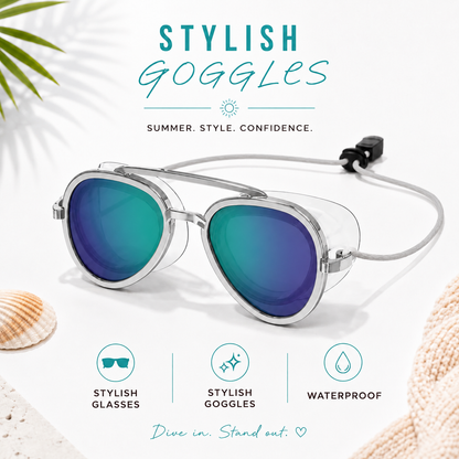 Stylish Waterproof Swim Goggles