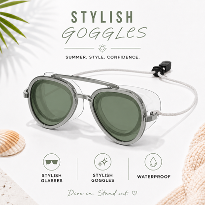 Stylish Waterproof Swim Goggles