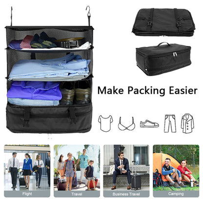3-Shelf Hanging Travel Organizer