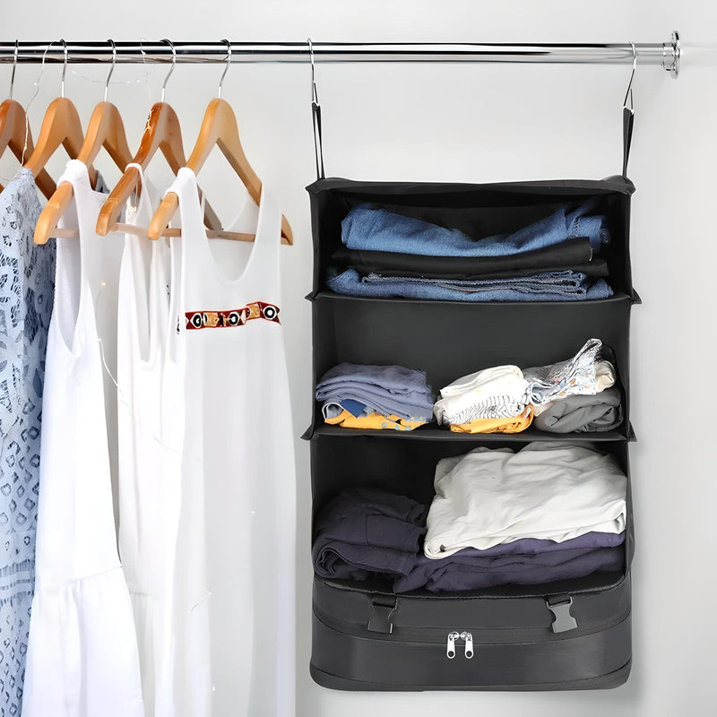 3-Shelf Hanging Travel Organizer