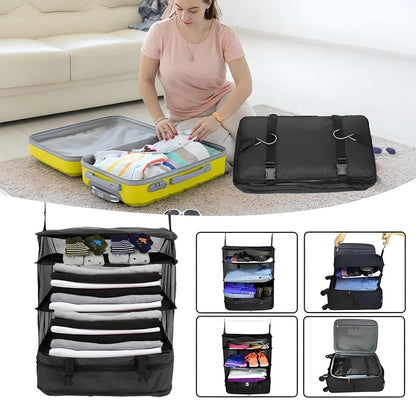 3-Shelf Hanging Travel Organizer