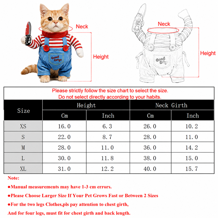 Funny Pet Dog/Cat Costume