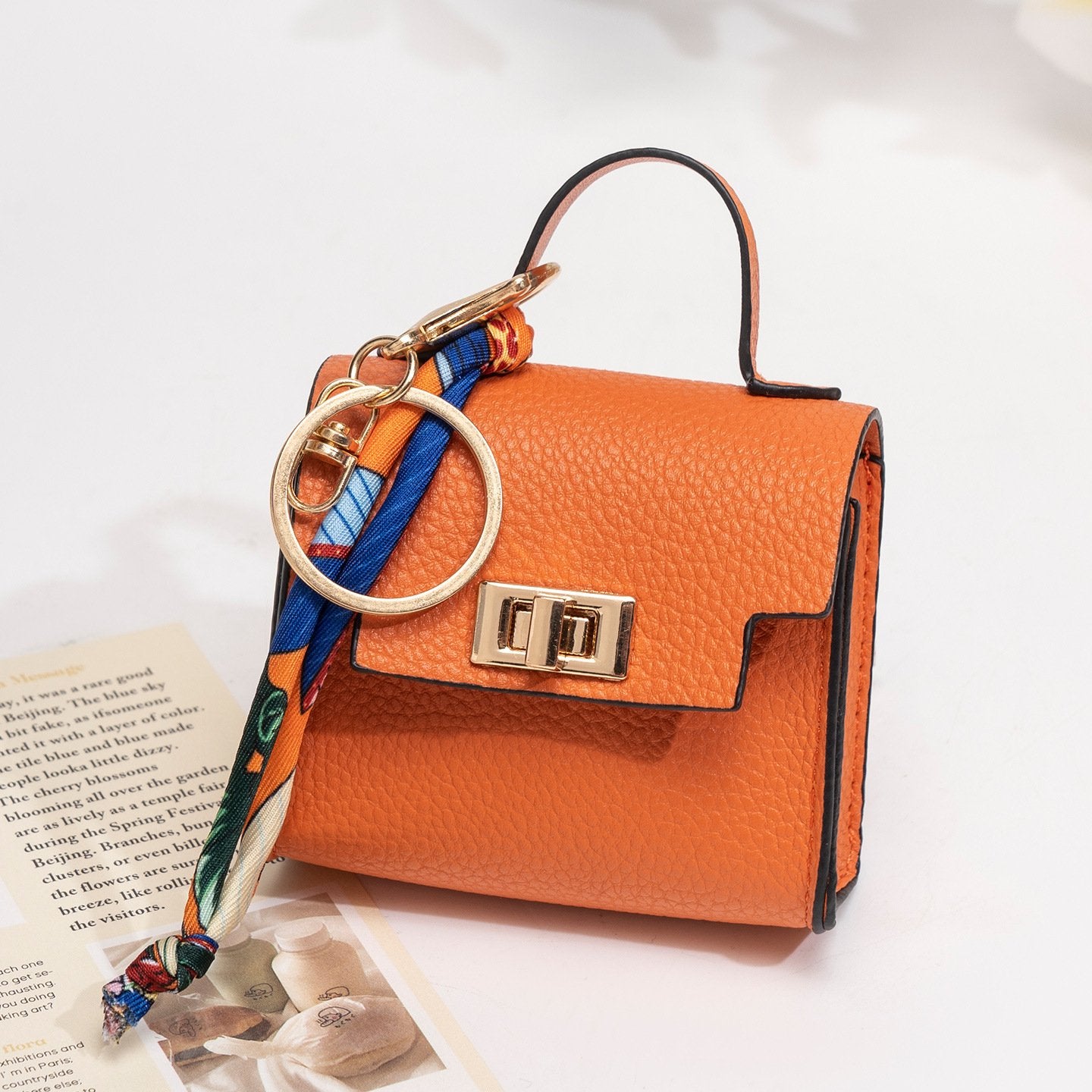 🔥Last Day Only $14.99👜Mini Square Bag Pendant Keychain